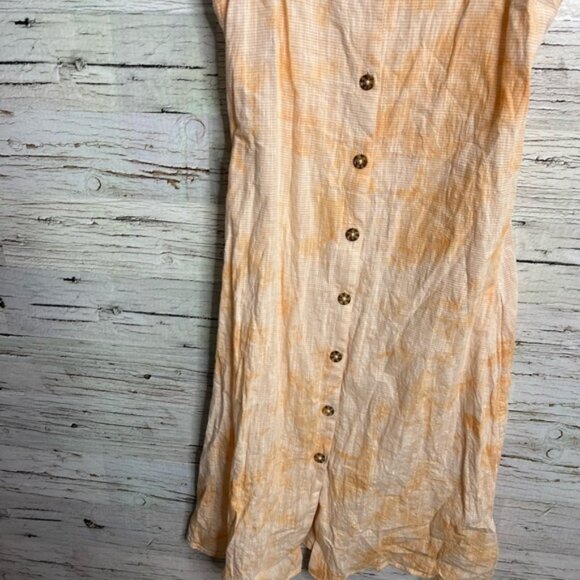 Roxy Cream Midi Sundress with Spaghetti Straps - Picture 2 of 7